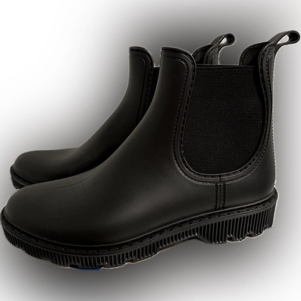 Black Rain Boots